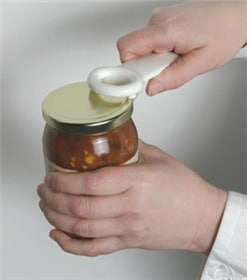 opening a jar- cooking tips for arthritis