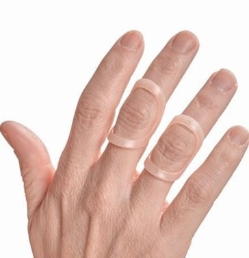 the original oval-8 finger splints