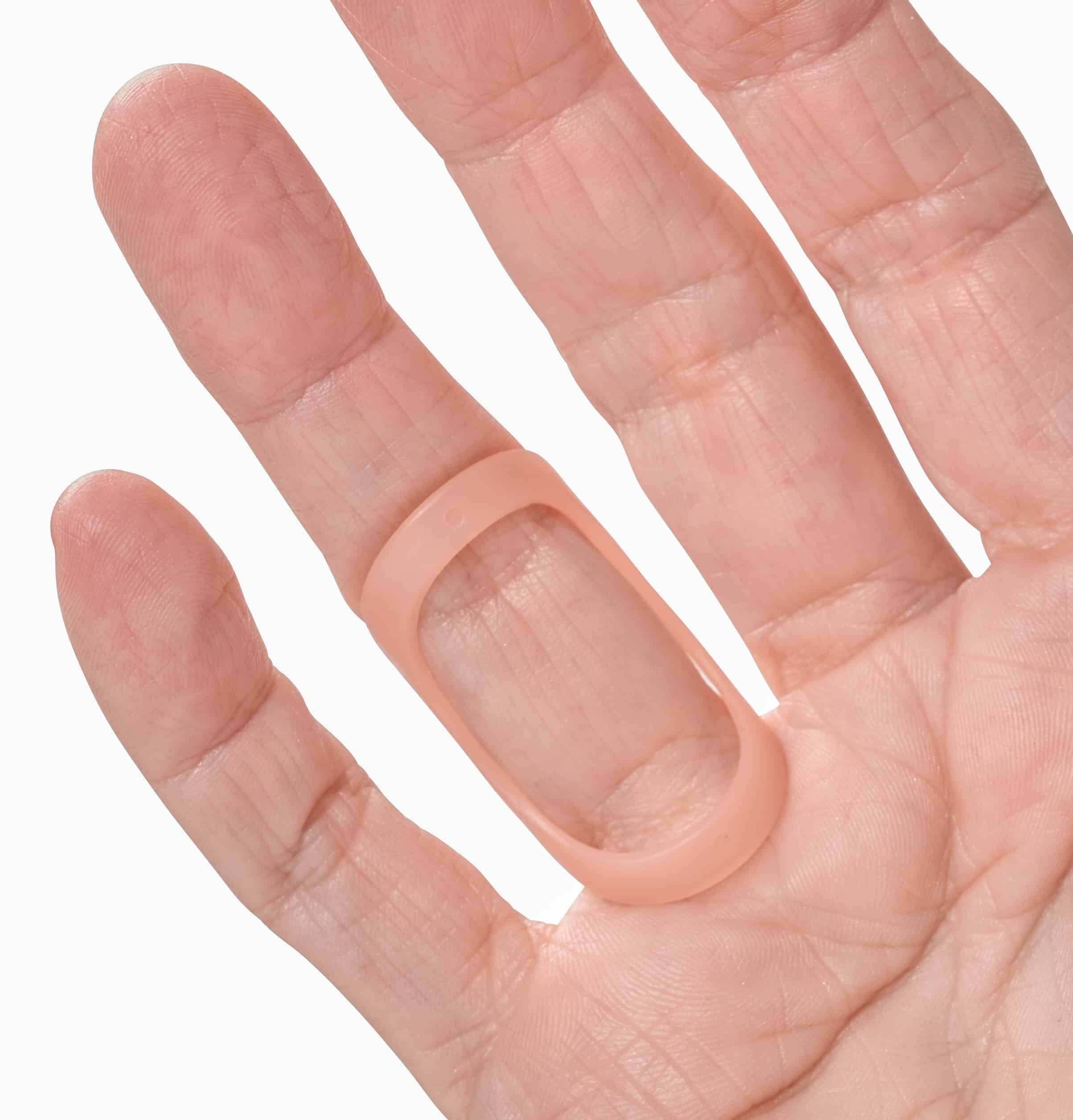 Oval-8 finger splint for trigger finger