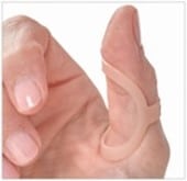 oval-8 finger splints 